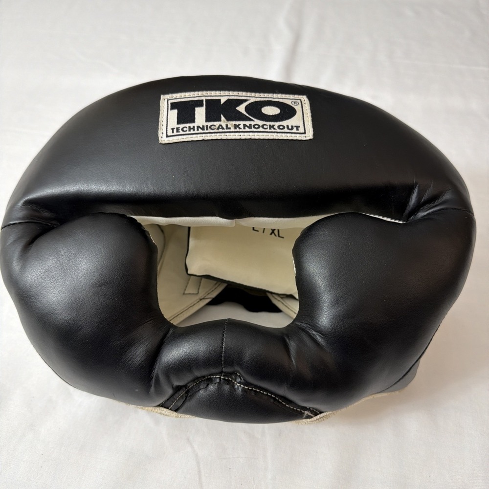 TKO Boxing Headgear‎ Size Large / XL Boxing Safety Barely Used Tae Kwon Do Mma